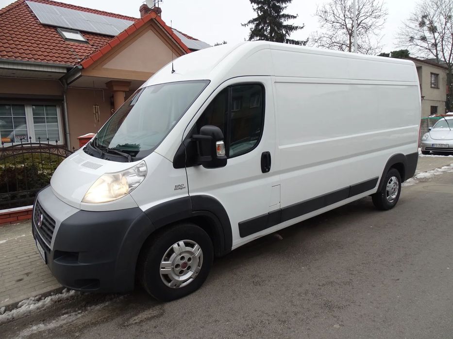 Fiat DUCATO 2.3 JTD , L3 H2 ,PAKA 3,75 ,KLIMA , HAK  , KOŁA 16 CALI -PAKA 3.80 M. ŁADNY  pierwszy lakier , bezwypadkowy .