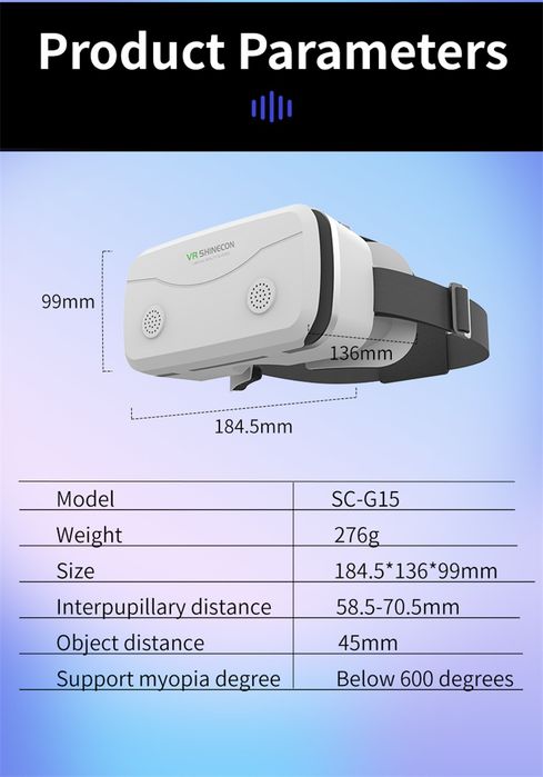 Продам VR-очки G 15 IMAX для смартфона