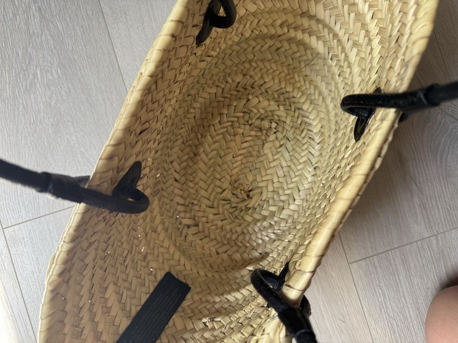 Сумка з рафіі Massimo Dutti