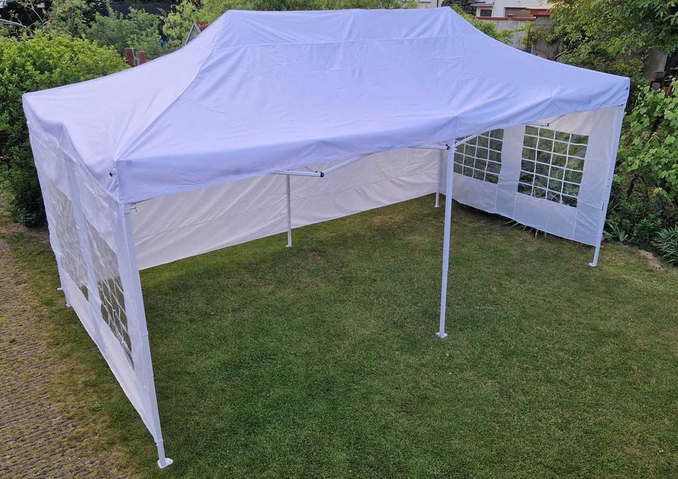 Namiot imprezowy 6m x 3m - 18m2 - pawilon ogrodowy - WYNAJEM - imprezy