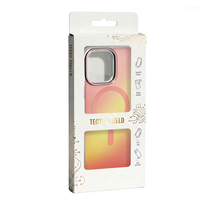 Tecto Shield nakładka Aurora do iPhone 16 Pro Max 6,9" różowa