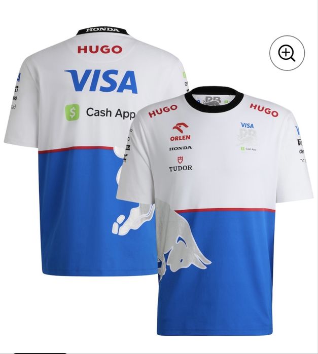 Red Bull koszulka orginał F1  RB Visa Hugo