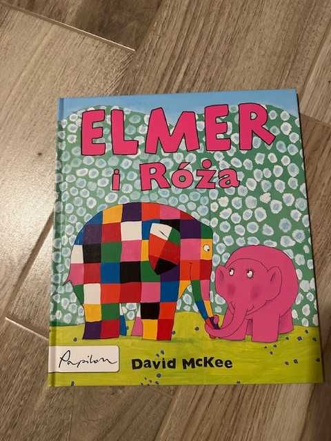 Elmer i róża - książka