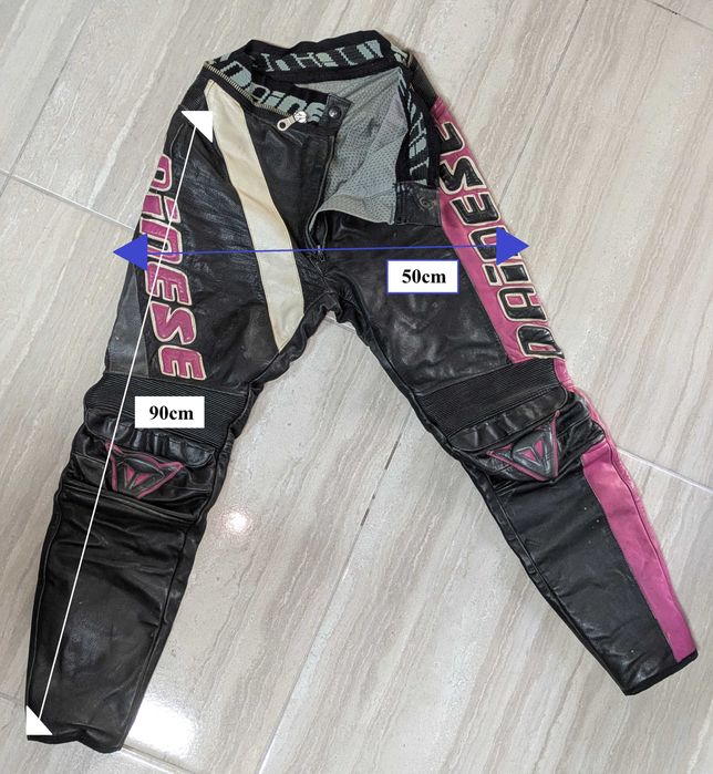 Calças Motard / Mota Dainese Couro