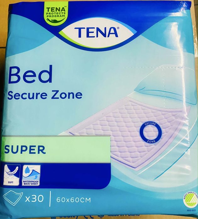 Podkłady Tena Bed Super 60*60 cm - 2*30 sztuk