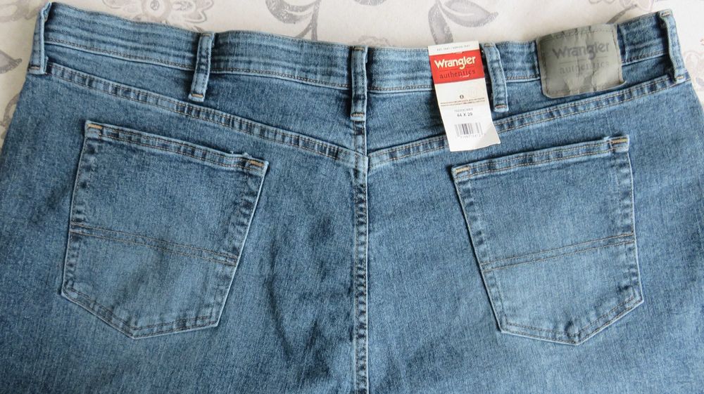Новые мужские джинсы wrangler большого размера 58-60+  USA(w44l29).