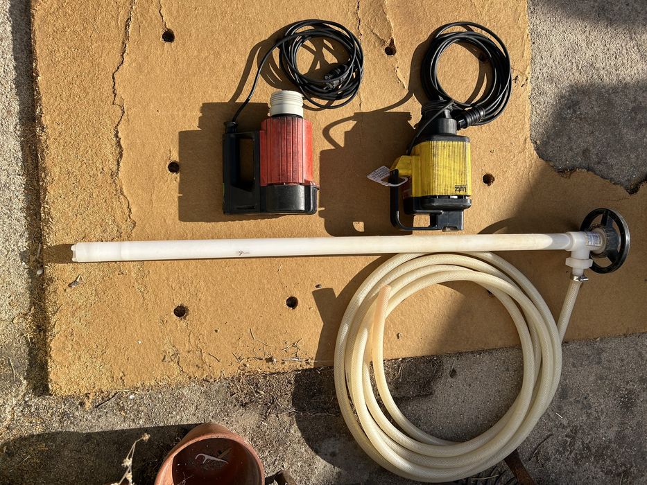 Motores e bomba para liquidos