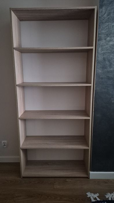 Regał na książki dąb sonoma