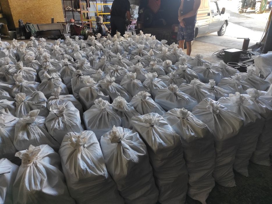 Брикет подсолнуха.