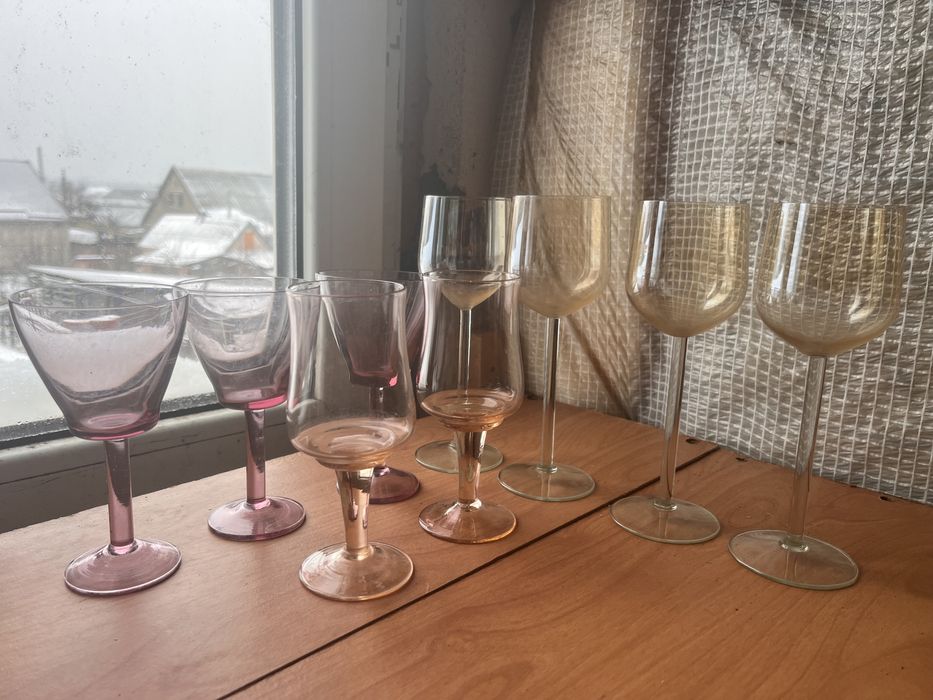 фужеры  прошлого века