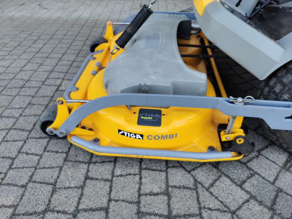 PROMO Stiga Park 20HP Briggs z Pompą Ol 2 noże elektryczne Traktorek Kosiark