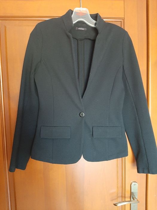 Marynarka Promod, granatowa, bawełniana, rozmiar 36