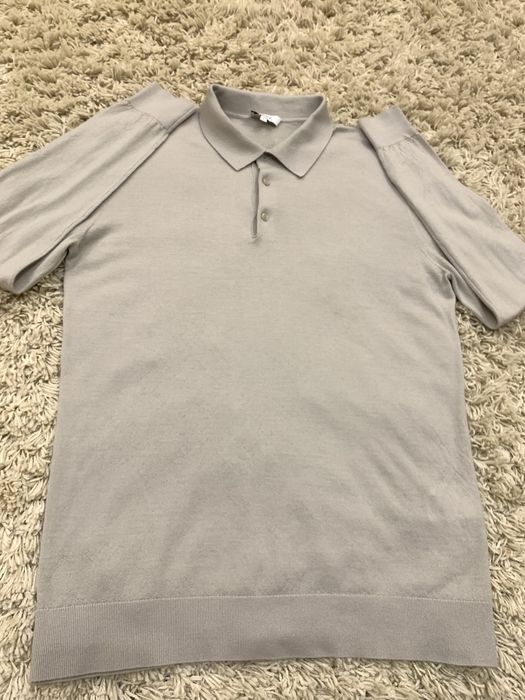 Поло с длинным рукавом ARNE (Британия), шерсть мериноса, р. L