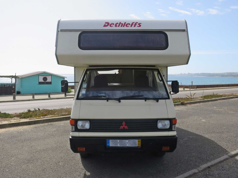 Autocaravana Mitsubishi L 300 Dethleffs 6 lugares férias e aventura