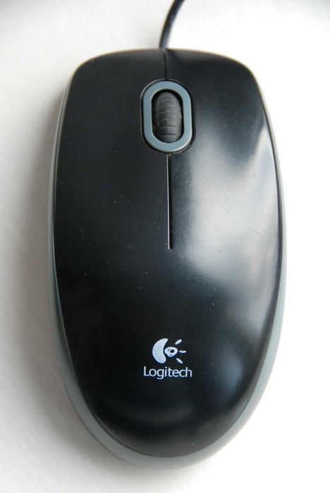 Мышка Logitech B100 USB Black
