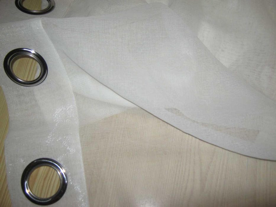 Komplet firanka na kółkach przelotki 2 x 140 / 235 cm