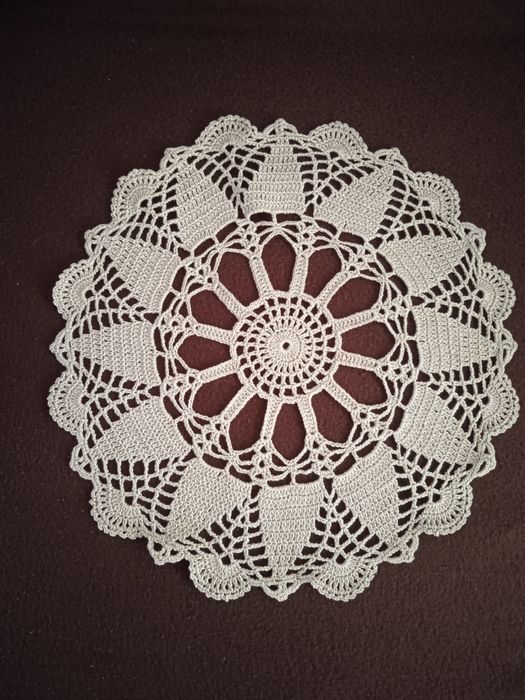 Panos de crochê e linho novos