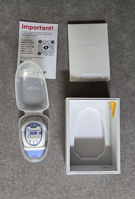 Monitor oddechu SNUZA® HERO MD + dodatkowe 3 komplety baterii