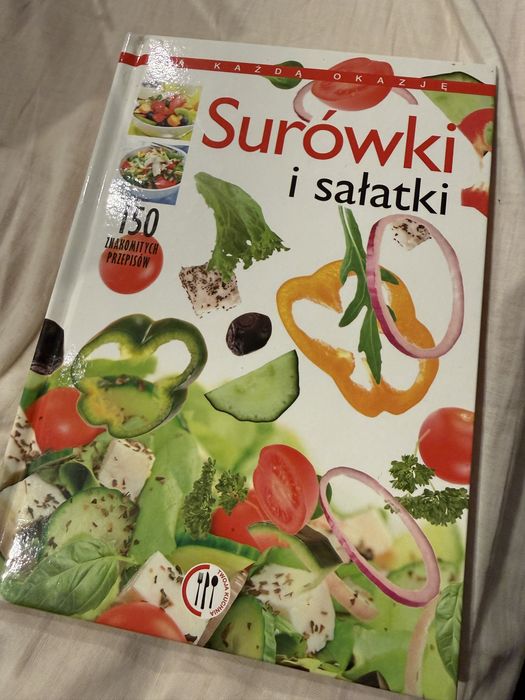 Książka Surówki i sałatki przepisy zdrowe