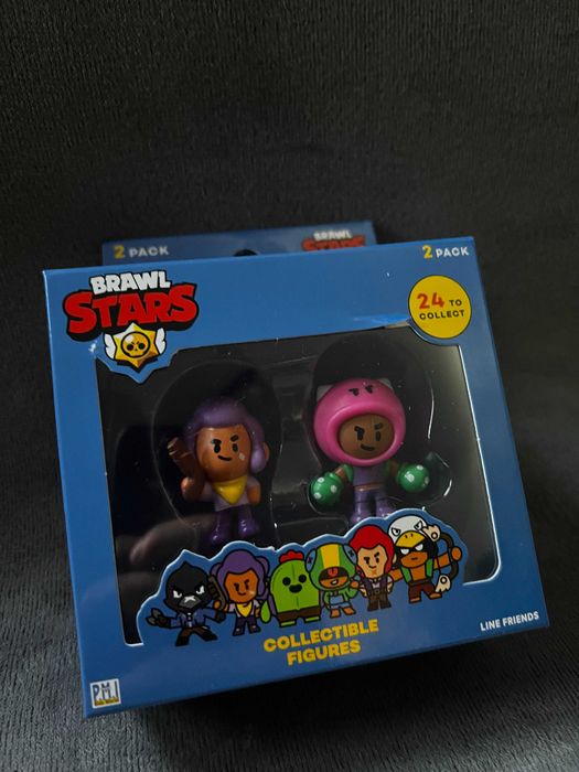 Figurki kolekcjonerskie ROSA I SHELLY brawls stars nowe oryginalne 2sz