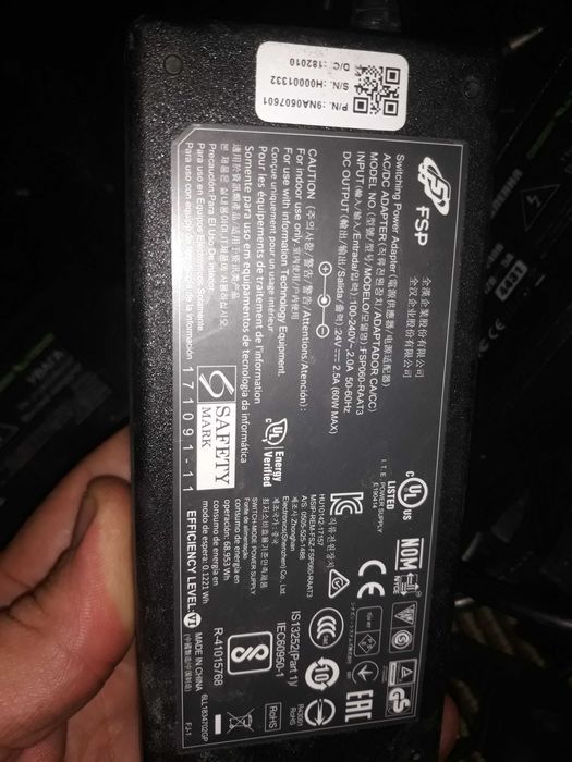 FSP Блок питания 12В 3.33А 24В 2,5А