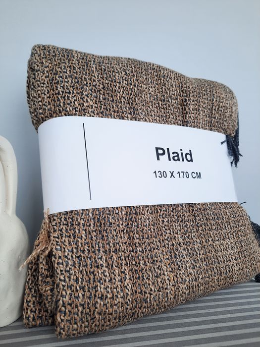 Плед з бавовни та поліестеру