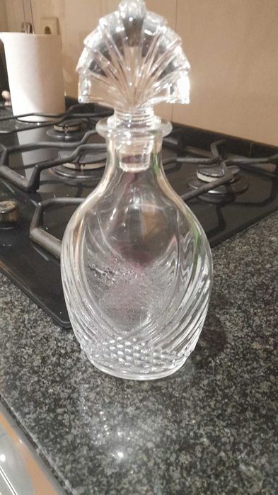 garrafa cristal como nova