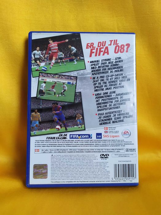 Gra FIFA 08 PS2 PlayStation 2