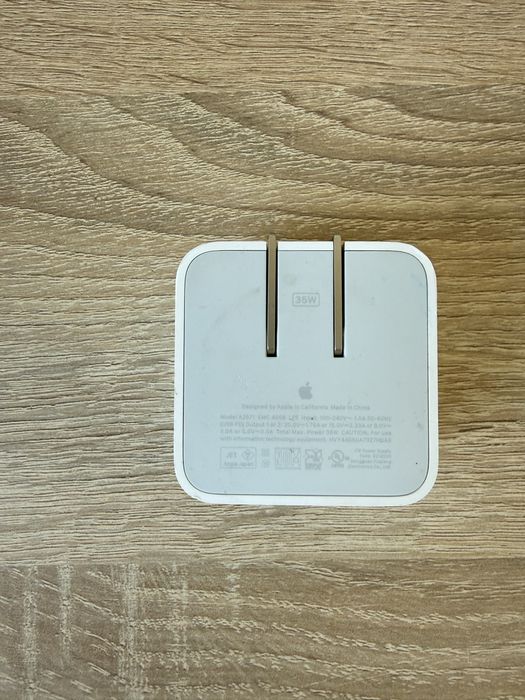 Адаптер apple 35w dual usb-c