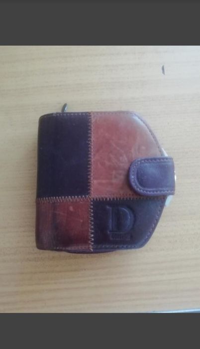 Женский кошелек кожаный