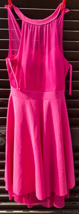 Vestido rosa “rodado”