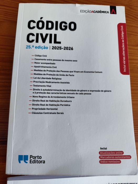 Código Civil e Constituição da República