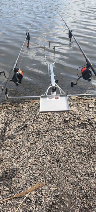 Stojak karpiowy tri pod z nierdzewki