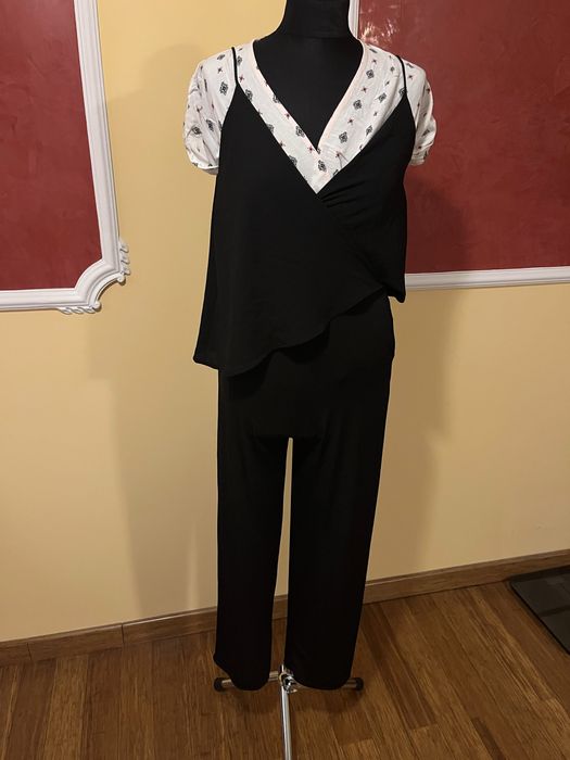 Elegancki spodnium na ramiączkach
