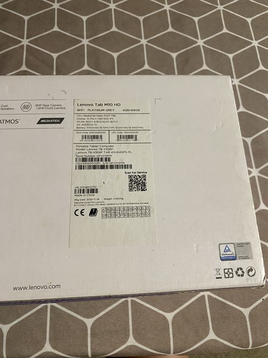 Tablet lenovo Tab M10 HD