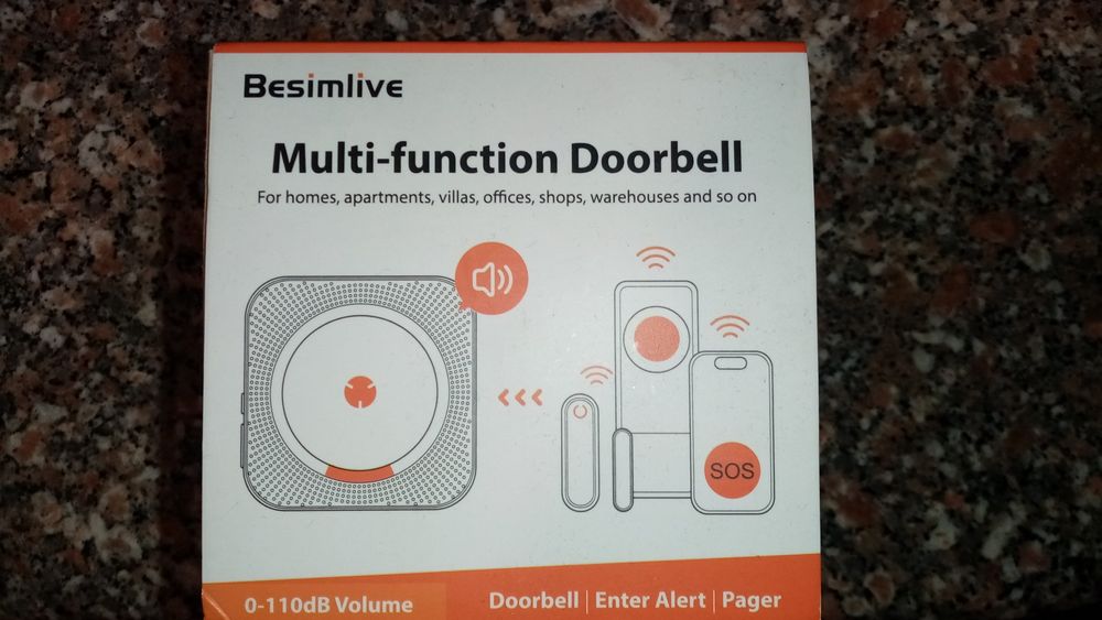 Alarme Besimlive multi function doorbell