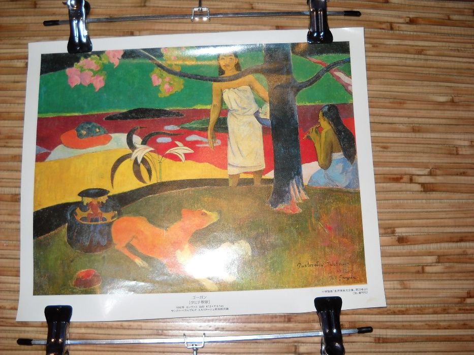 японские картинки репродукции 6 штук