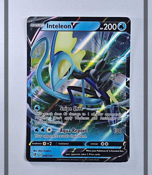 Inteleon V 049/192 RCL Pokemon ENG-NM