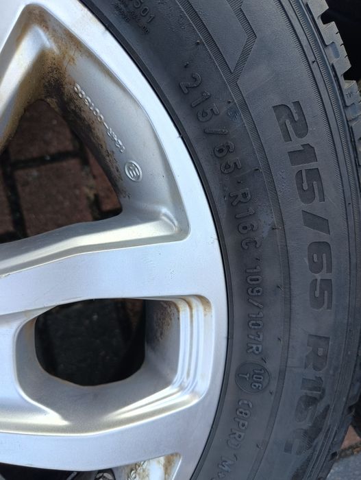 Koła Aluminiowe FORD  Transit 6.5x16  opony zimowe 215/65R16