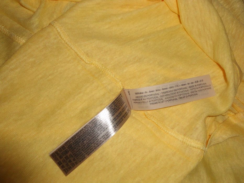 Blusa, t-shirt, top 100% linho Massimo Dutti