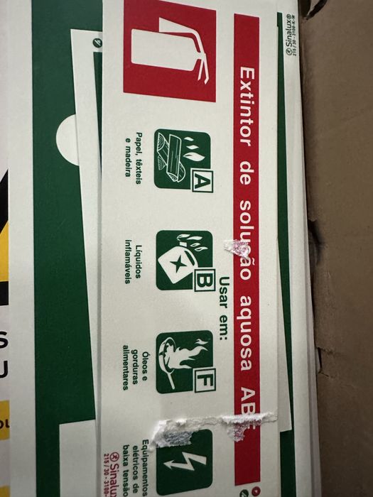 Sinalizaçao diversas