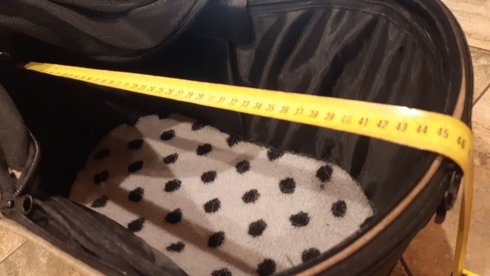 Kosz na rower dla psa lub kota