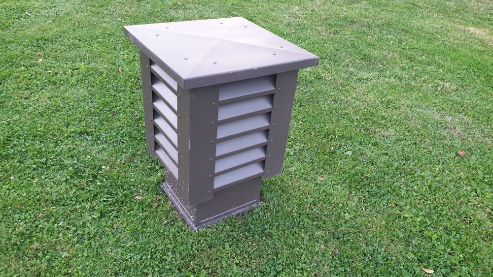Czerpnia dachowa Kominek wentylacyjny  okap  250x250