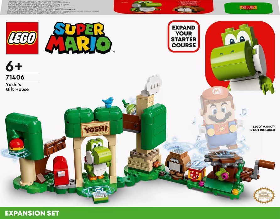 LEGO Super Mario™ Dom prezentów Yoshiego - zestaw rozszerzający 71406
