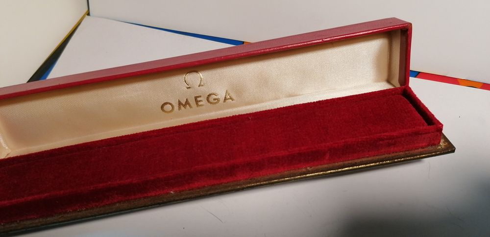 Caixa relógio omega
