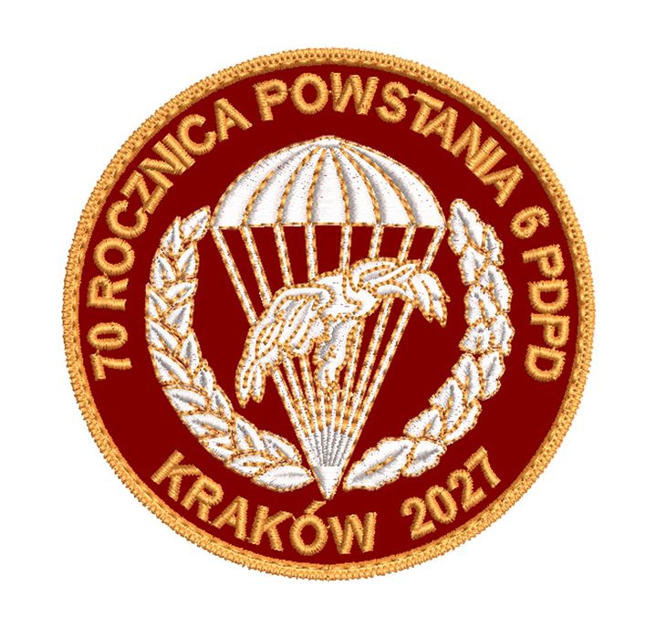 Naszywka 70 rocznica powstania 6 PDPD