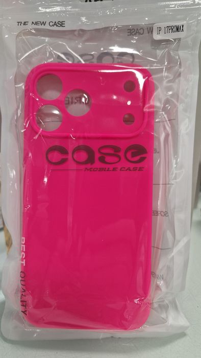 Silicone Lite Case do Iphone 17 Pro Max fuksja
