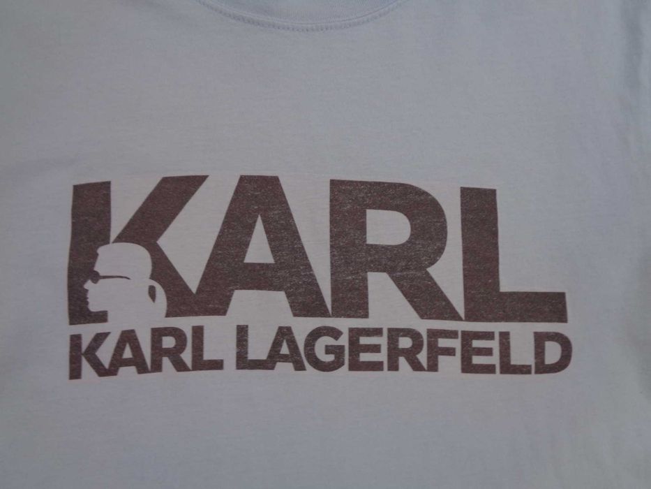 футболка принт KARL LAGERFE.. р М Германія добр стан див опис