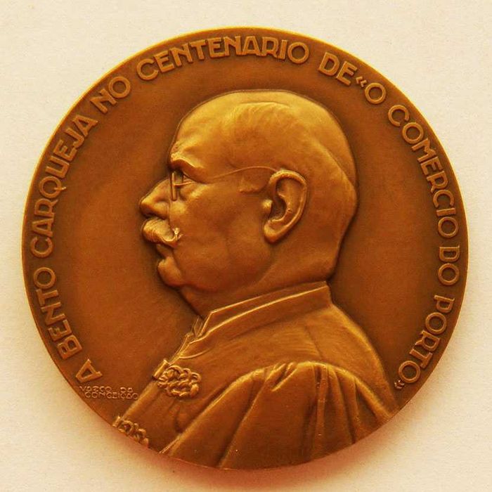 Medalha Bronze Fundadores do Jornal COMERCIO do PORTO