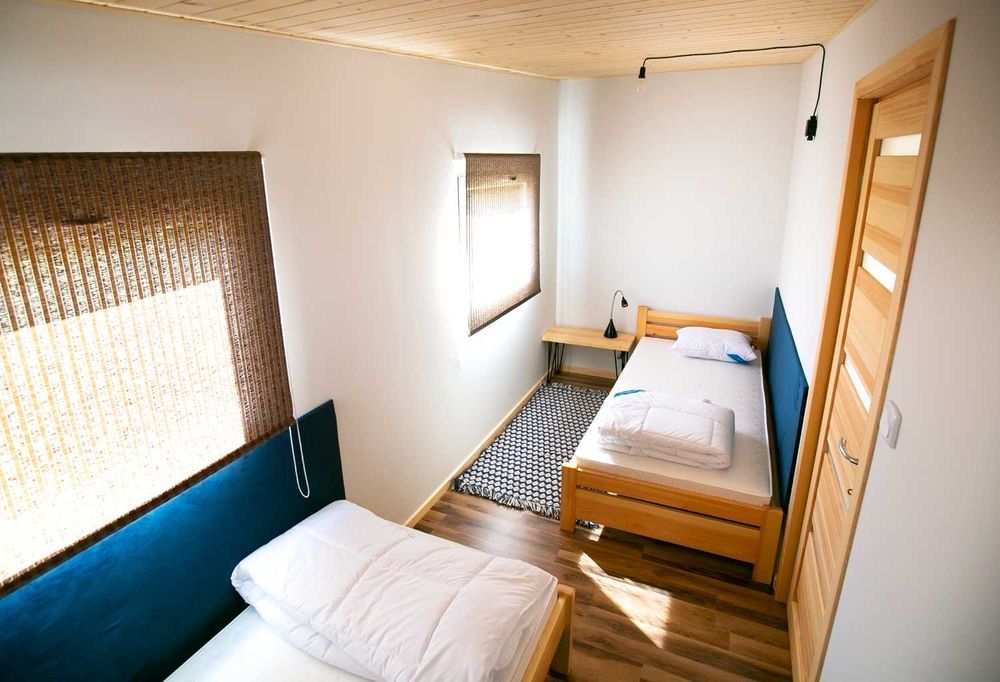 Domek letniskowy nad zbiornikiem wodnym Niwka